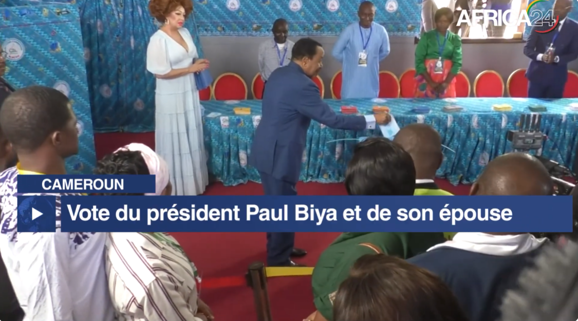 Cameroun - présidentielle 2025 : vote du président Paul Biya et de son ...