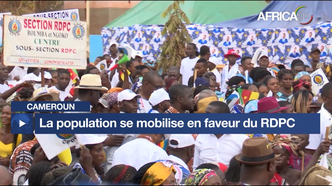 Cameroun : grande mobilisation à Yokadouma lors du meeting du RDPC ...