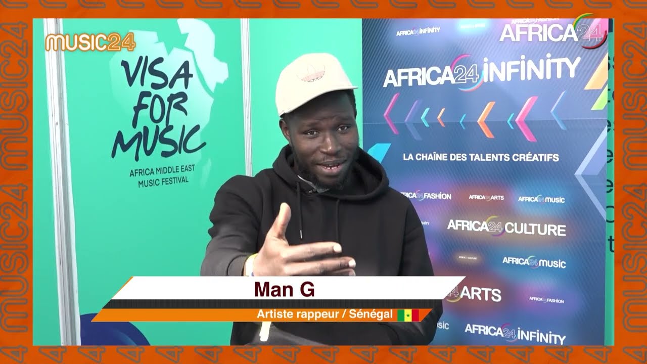 Manuke Rappeur Music 24 - Man G, Artiste rappeur - Sénégal | Africa24 TV