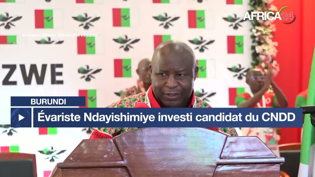 Burundi : Évariste Ndayishimiye investi candidat du parti au pouvoir le ...