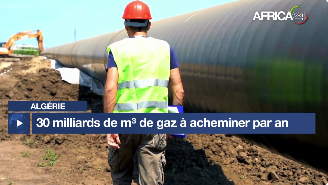 Algérie : 30 milliards de m³ de gaz à acheminer par an