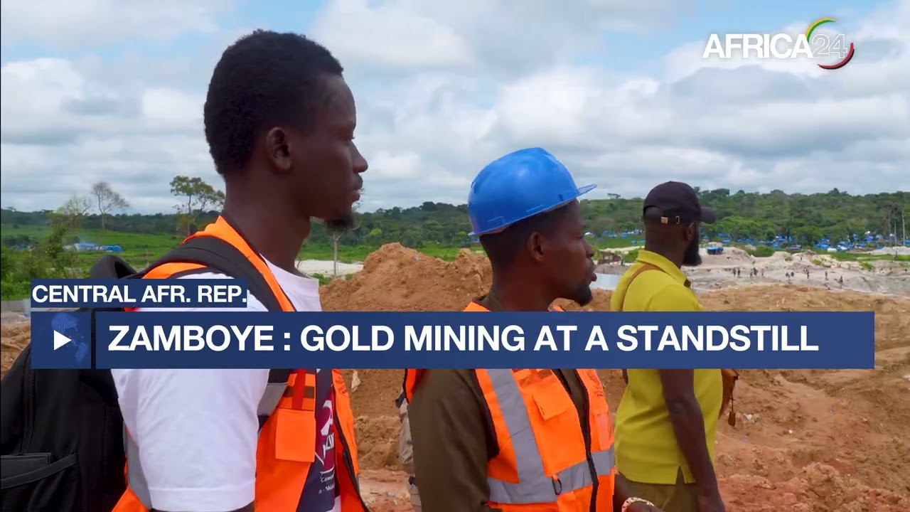 Central African Republic : Zamboye gold mining at a standstill